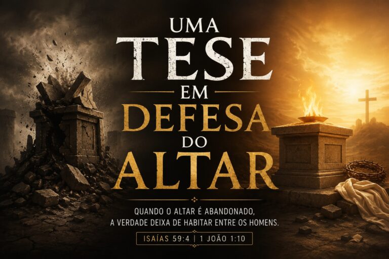 Uma Tese em defesa do Altar