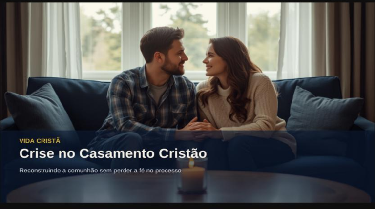 Crise no Casamento Cristão: Como Reconstruir a Comunhão sem Perder a Fé no Processo