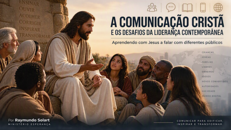 A Comunicação Cristã e os Desafios da Liderança Contemporânea: Aprendendo com Jesus a Falar com Diferentes Públicos